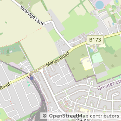 Map of Chigwell, Essex