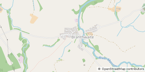 Map of Workington, Cumbria