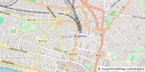 Map of Brighton