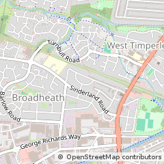 Map of Altrincham