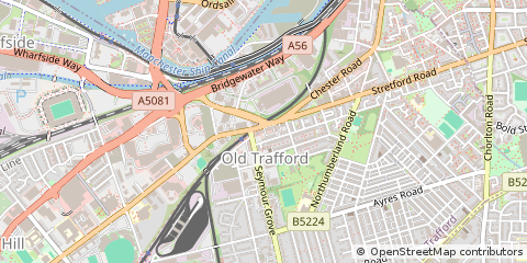 Map of Manchester