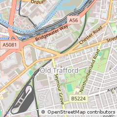 Map of Manchester