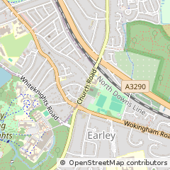 Map of Reading, Berkshire