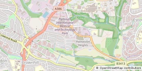 Map of Plymouth