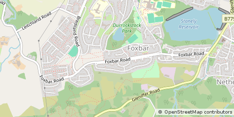 Map of Paisley