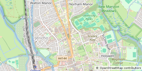 Map of Oxford