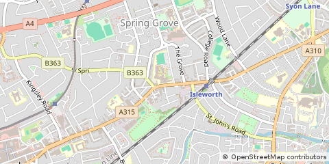 Map of Isleworth