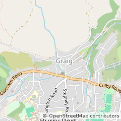 Map of Burryport