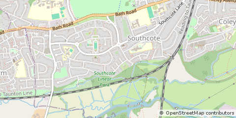 Map of Reading