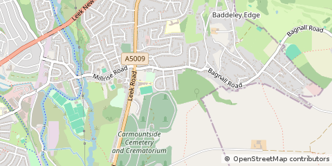 Map of Stoke-on-Trent