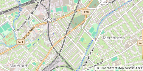 Map of Edinburgh