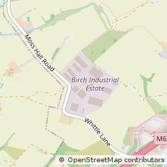 Map of Heywood, Lancashire