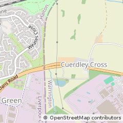 Map of Warrington