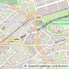 Map of Edinburgh