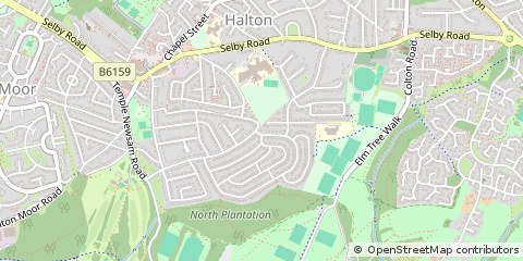 Map of Leeds