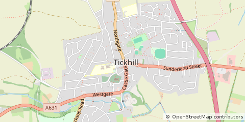 Map of Doncaster
