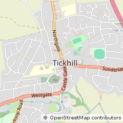 Map of Doncaster
