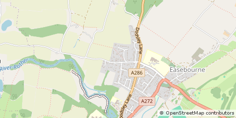 Map of Easebourne