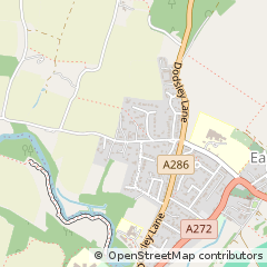 Map of Easebourne
