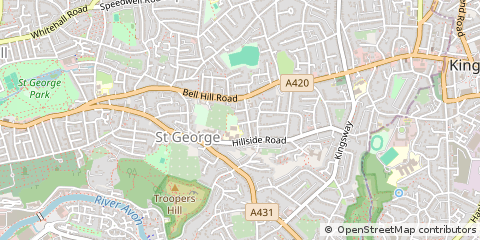 Map of Bristol