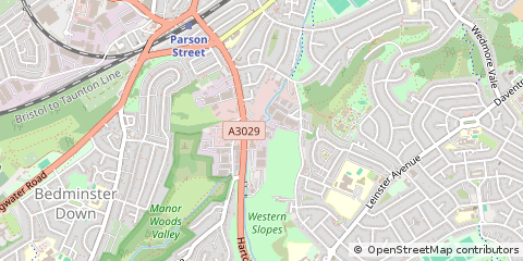 Map of Bristol