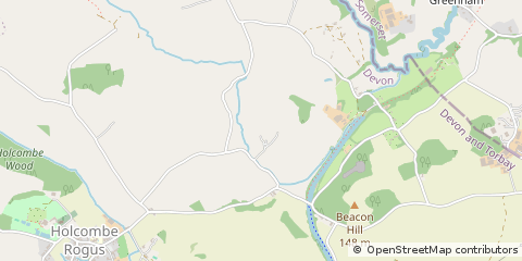 Map of Wellington, Somerset
