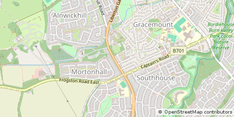 Map of Edinburgh