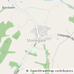 Map of Stonegate, East Sussex