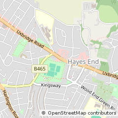 Map of Hayes