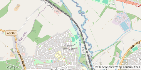 Map of Ilkeston, Derbyshire