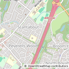 Map of Eastleigh