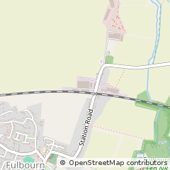 Map of Cambridge, Cambridgeshire