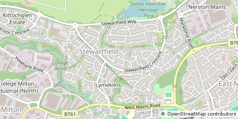 Map of Glasgow