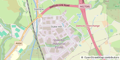 Map of Manchester, Greater Manchester