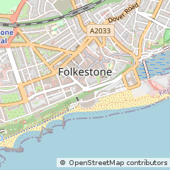 Map of Folkestone, Buckinghamshire