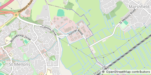 Map of Cardiff