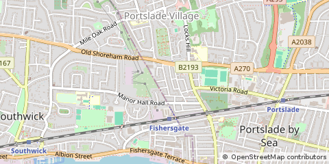 Map of Brighton
