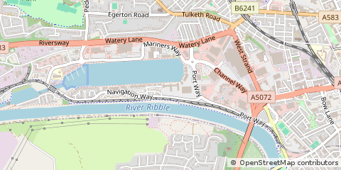Map of Preston