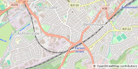 Map of Bristol