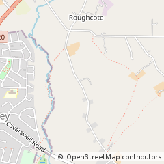 Map of Stoke-on-Trent, Staffordshire