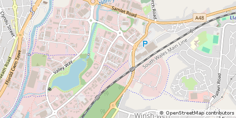 Map of Swansea