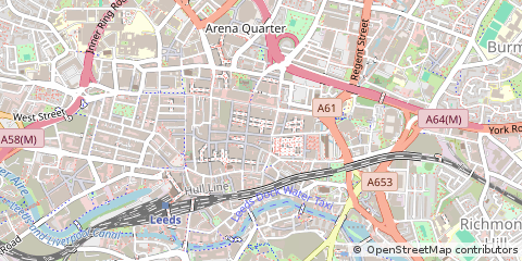 Map of Leeds