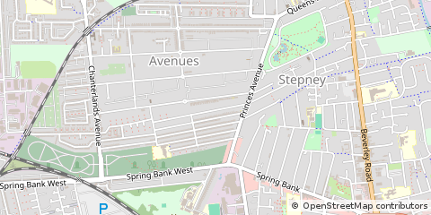 Map of Hull
