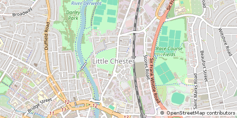 Map of Derby