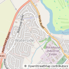 Map of Peterhead, Aberdeenshire