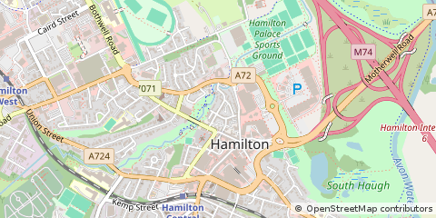 Map of Hamilton