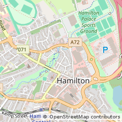 Map of Hamilton