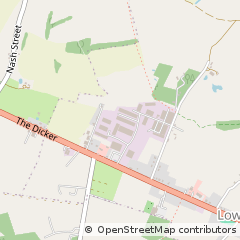 Map of Hailsham, East Sussex