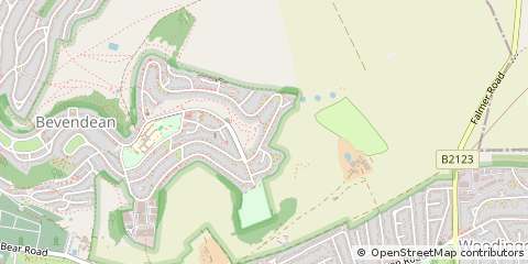Map of Brighton