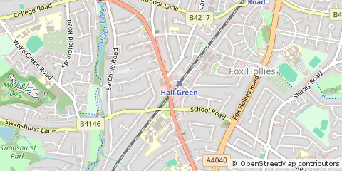 Map of Birmingham
